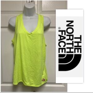 The North Face Bright Yellow Heather Active Racerback Tank Top